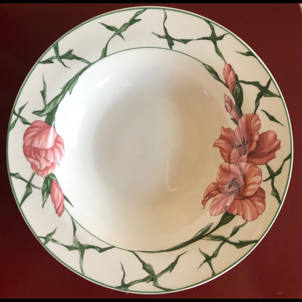 3 Retroneu Rhapsody porcelain soup pasta bowls